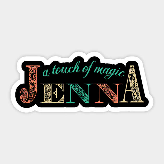 Jenna - A Touch of Magic Sticker by jazzworldquest